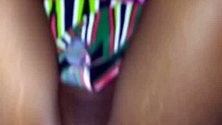 ever wonder how creamy that ebony slut's pussy gets from big black cock pounding?