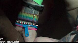 New Punk Neighbor Skarlit Angel Craves Black Monster Cock Suck