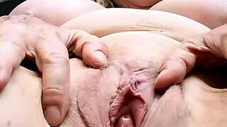 mature milf spreads pussy wide open begging for fingers