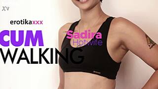 Sadira Hotwife Cumwalks Dripping! Fresh Facial From Public Monster Cock Blast.