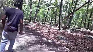 Wanna see her lick that southern ass deep in the forest?