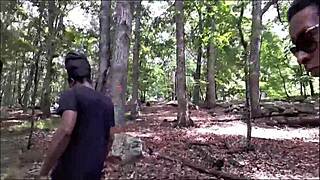 Wanna see her lick that southern ass deep in the forest?