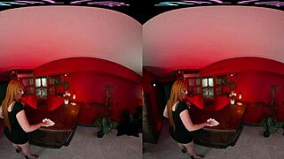 palmer's teasing anal allure in vr