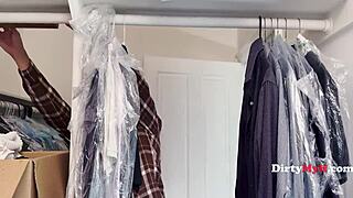 Blackmailing my hot Russian stepmom Anna Kolba with Elias Cash 😈💦🔥