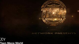 Petite blonde masturbates to orgasm on kitchen table trailer