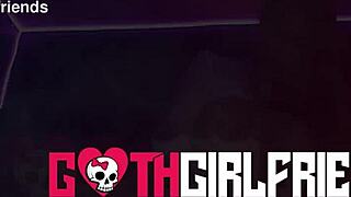 angel young 18+ naughty goth slut begs for thick facial cumshot