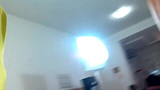 brazilian bbw babe's big clit tempts in shop counter seduction