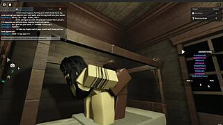 Pounding Heat-Drenched Whore with Monster Cock in Roblox Studio