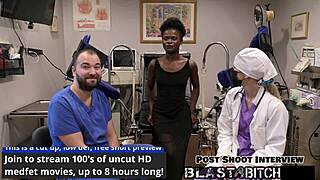 Nurse Rina Arem's pretty face overflows with thick cum blasts in patient domination POV