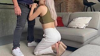 Flaca latina amateur horny sucks 18yo cock deep rides cowgirl doggystyle creampie like pro!