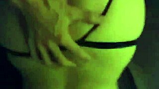 Monster Cock Slams Wife's Tight Pussy Hole in Bent Over Doggystyle Thong Panties Action