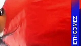 Porn actress Yulieth Gomez touches delicious stuff... want backstage peek?