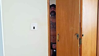 Daddy Catches Stepdaughter Masturbating and Punishes Her with Rough Banging!