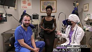 Nurse Rina Arem's pretty face overflows with thick cum blasts in patient domination POV
