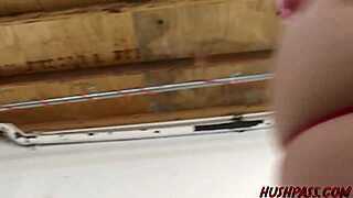 i got more then just ass worship from young blonde hailey!!