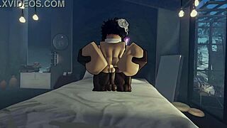 femboy shemale with big black cock calls for more ass sex