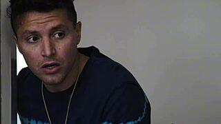 HORNY PIGTAILED SERENA HILL SUCKS JAY ROMERO'S COCK WITH BIG NATURAL TITS