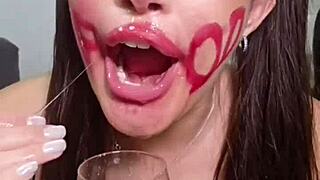 You eating junk food then puking it on my big ass?