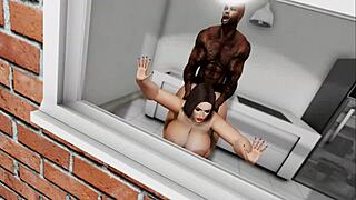 Big Girls Crave Monster Cocks in Epic Size Matchup Game 4