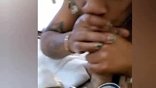 yo princess hayze deepthroats ebony cock like a pro in college round 2