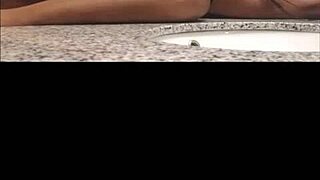 Babymama's Ebony Ass Bent Over For Massive Bbc Doggystyle Pound