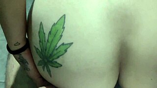 Skinny latina housewife girlfriend rides cock close up in homemade clip