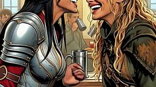god, arya the mercenary's sapphic pleasures part 2 got me so worked up