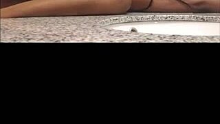 Babymama's Ebony Ass Bent Over For Massive Bbc Doggystyle Pound