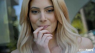 horny blonde nella jones wet pussy pounded doggystyle hard