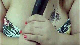 that viral student stuffs eggplant deep in her pussy
