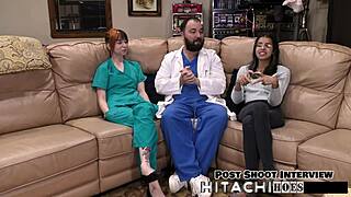 Ditria Rose lesbian hitachi orgasms pierced nipples pov mandatory