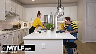 APRIL FOOLS STEPMOM DEMANDS TOYS DEEPTHROAT BLOWJOB HARD FUCK CREAMPIE ANAL