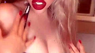 Goddess belly dancer with long nails and glasses teases in her latest fetish music drop