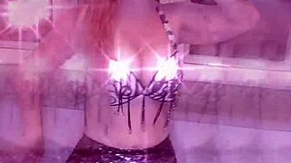 Goddess belly dancer with long nails and glasses teases in her latest fetish music drop