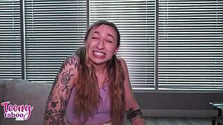 oh damn nina nova bends ass over to fuck for project completion!