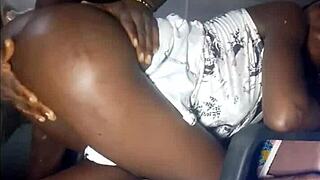 Muscular Black Stud Pounds Skinny African Teen Slut Full Hard Video