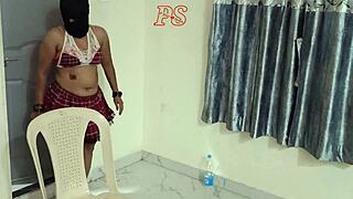 sneha bhabhi plays dirty hindi talk vibrating her tits solo