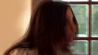 Lesbian Babysitter Strips Lingerie Licks Shaved Pussy Then Scissors Milf Boss