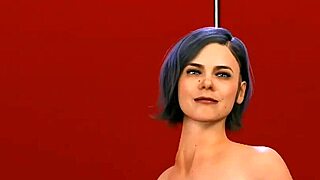 Helen Park rips clothes strip dance