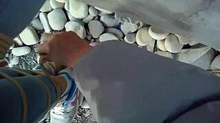 sofie bound against the sea reads book while tied up pov