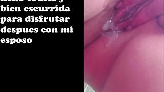My husband's friend cums all inside my vagina