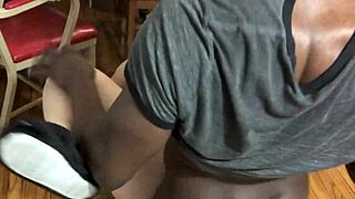 Thick White Girl Manhandled by BBC Thug Hard