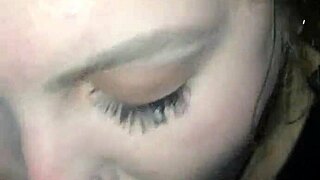 Amateur college girl gags on huge black cock in intense face fuck