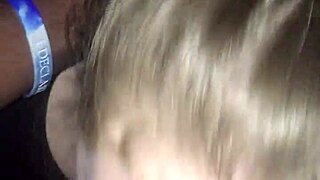 Amateur college girl gags on huge black cock in intense face fuck