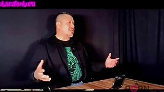 vero fenix and luis garay chat fetishes in steamy bdsm casting session