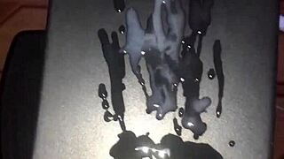 Watch This Skinny Solo Stud's Huge White Monster Cock Erupt Massive Cum Load