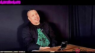 vero fenix and luis garay chat fetishes in steamy bdsm casting session