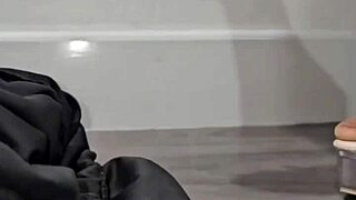 wanna see this cute cocktease in heels and pantyhose play with small cock?