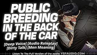 Whimpering in the theater backrow as boyfriend breeds me publicly with dirty talk