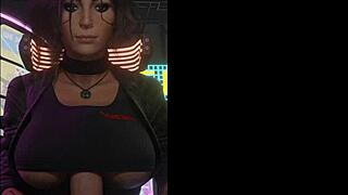 Lara Croft's Massive Titfuck Saves The Day